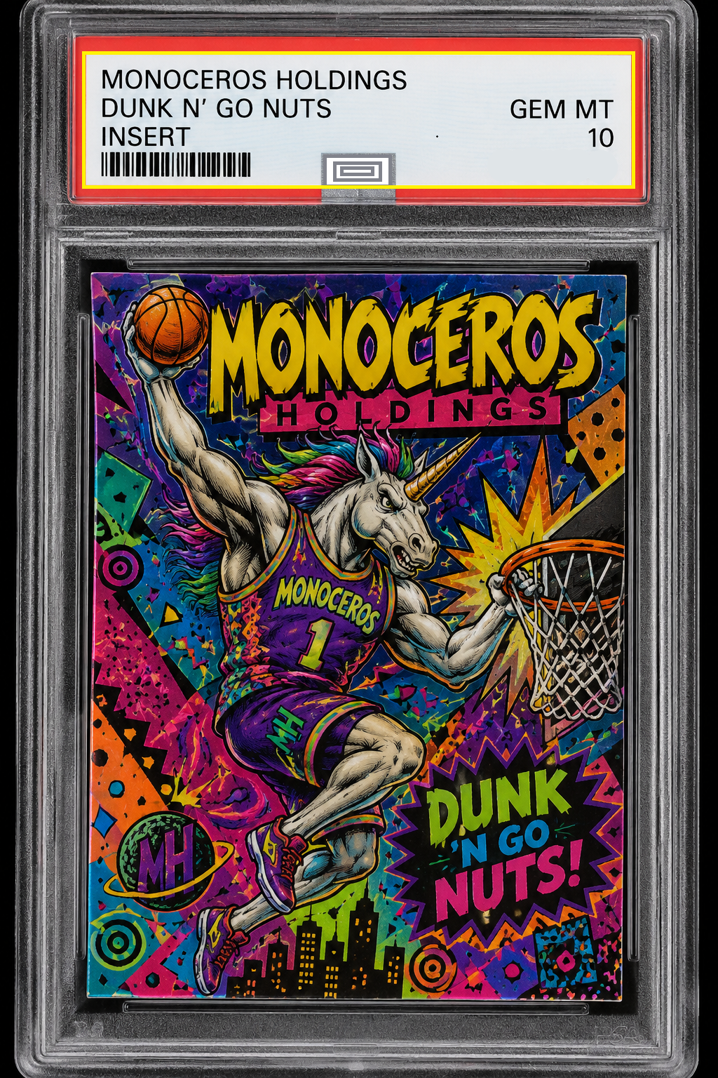 Monoceros Holdings — Dunk N' Go Nuts collectible card