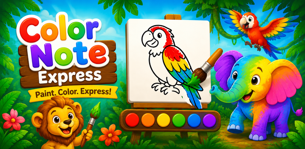 Color Note Express — Paint, color, express!